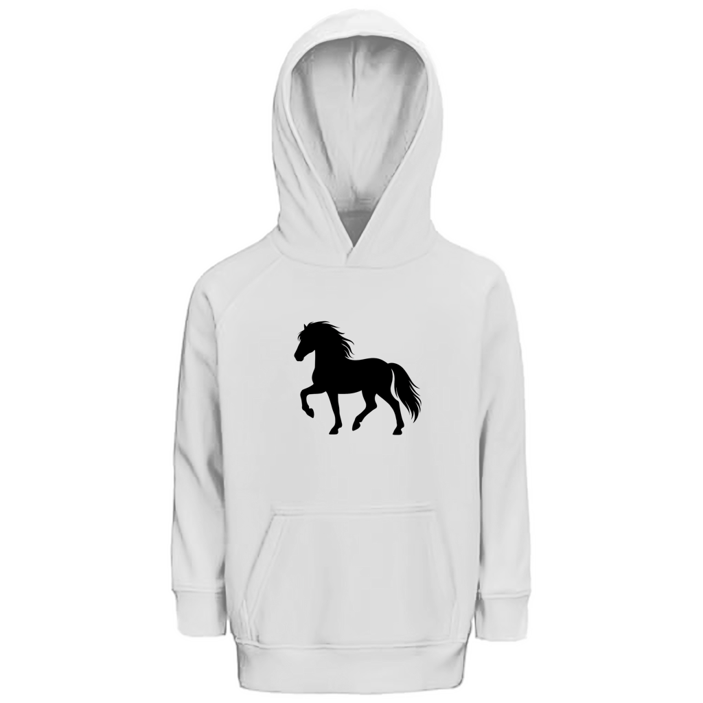 Kinder Bio Hoodie Islandpferd Tölt