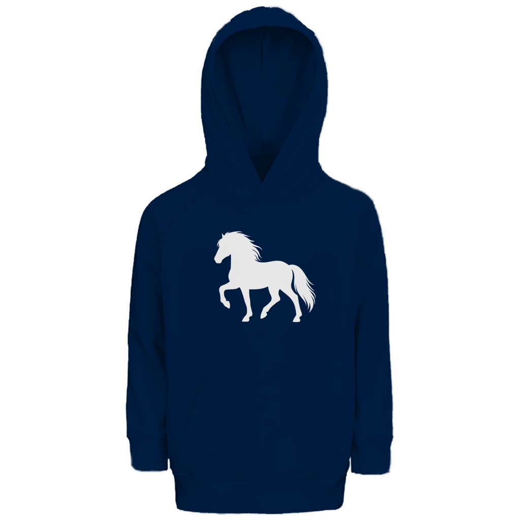 Kinder Bio Hoodie Islandpferd Tölt