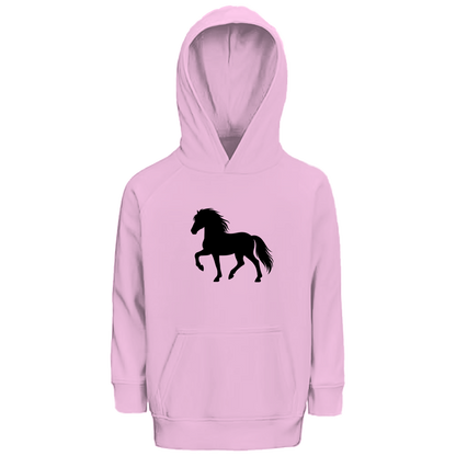 Kinder Bio Hoodie Islandpferd Tölt