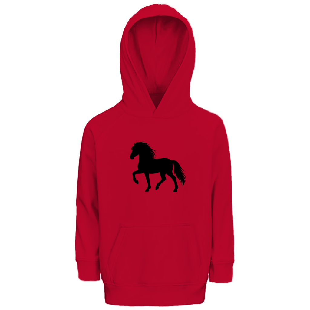 Kinder Bio Hoodie Islandpferd Tölt