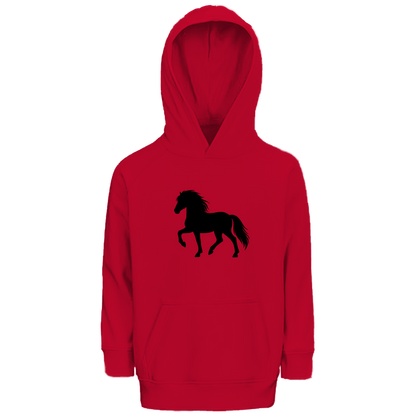 Kinder Bio Hoodie Islandpferd Tölt
