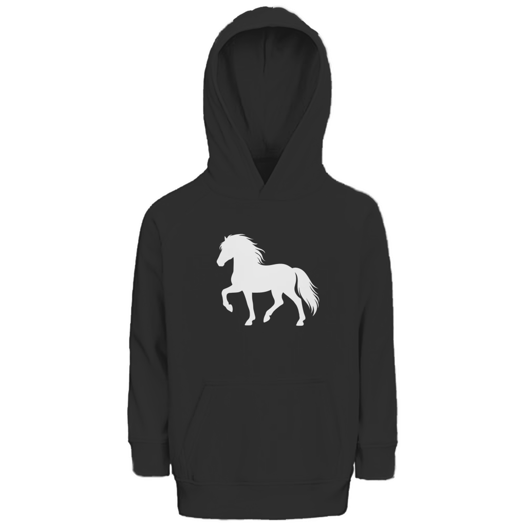 Kinder Bio Hoodie Islandpferd Tölt