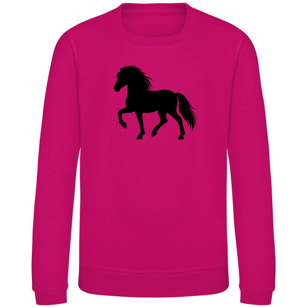 Islandpferde  Kinder Sweatshirt Tölt