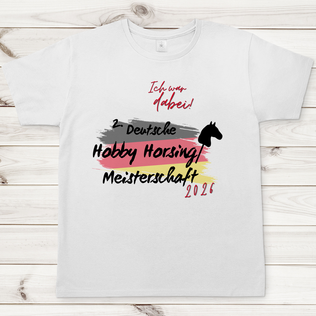 Unisex T-Shirt Hobby Horsing Meisterschaft 2026