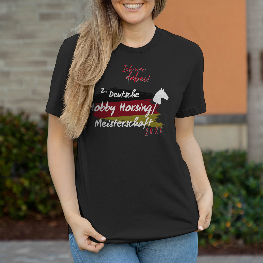 Junge Damen T-Shirt - Hobby Horsing Meisterschaft 2026