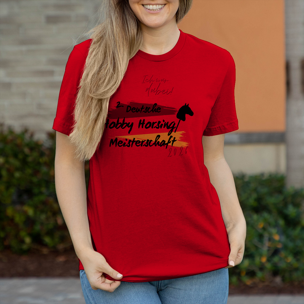 Junge Damen T-Shirt - Hobby Horsing Meisterschaft 2026