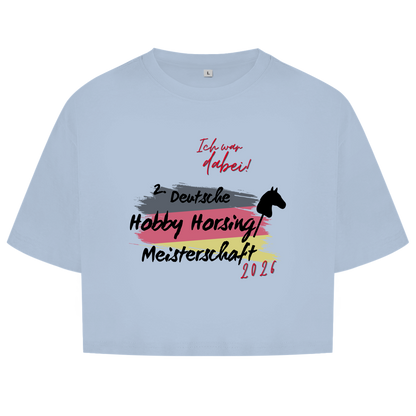 Junge Damen Oversize Crop Top - Hobby Horsing Meisterschaft 2026