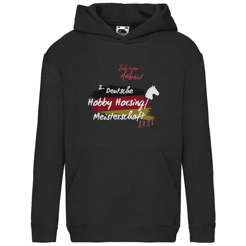 Kinder Hoodie - Hobby Horsing Meisterschaft 2026