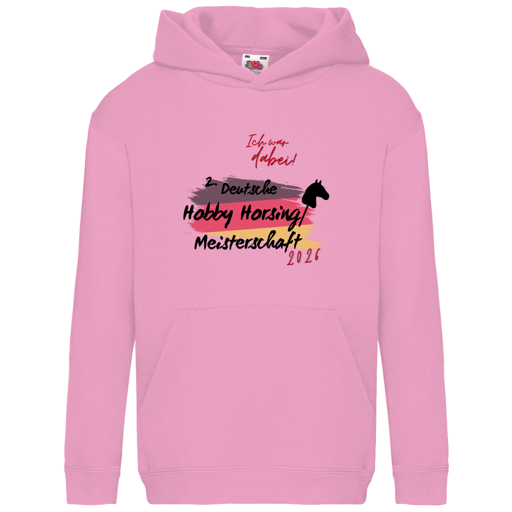 Kinder Hoodie - Hobby Horsing Meisterschaft 2026