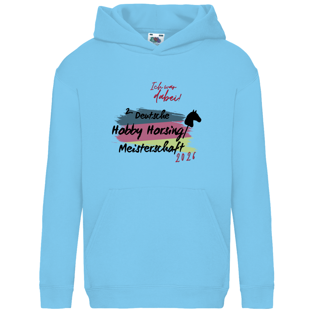 Kinder Hoodie - Hobby Horsing Meisterschaft 2026