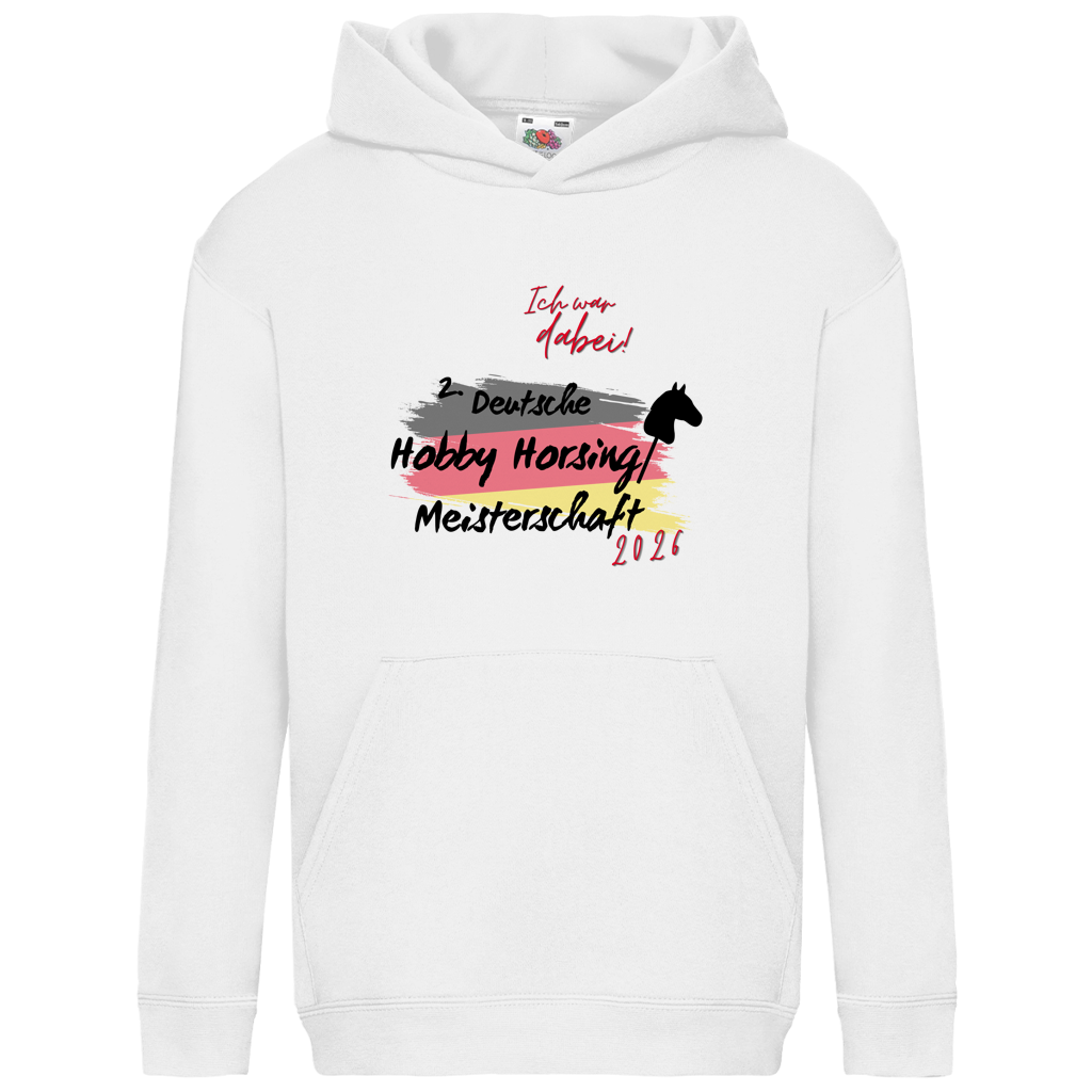 Kinder Hoodie - Hobby Horsing Meisterschaft 2026