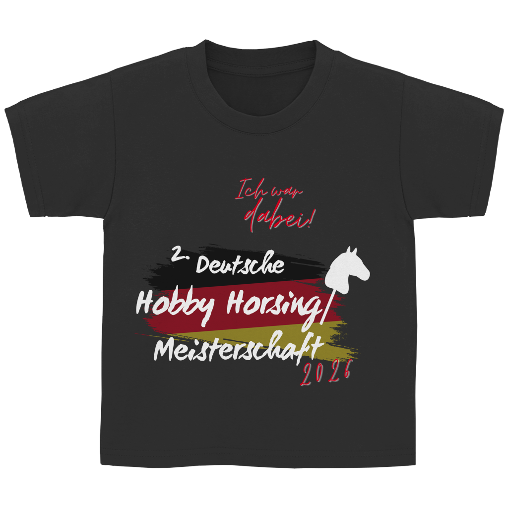 Kinder T-Shirt - Hobby Horsing Meisterschaft 2026