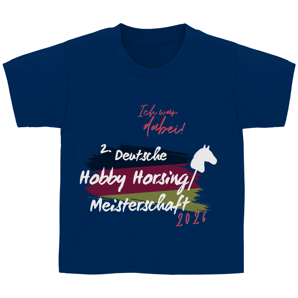 Kinder T-Shirt - Hobby Horsing Meisterschaft 2026