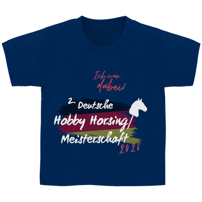 Kinder T-Shirt - Hobby Horsing Meisterschaft 2026
