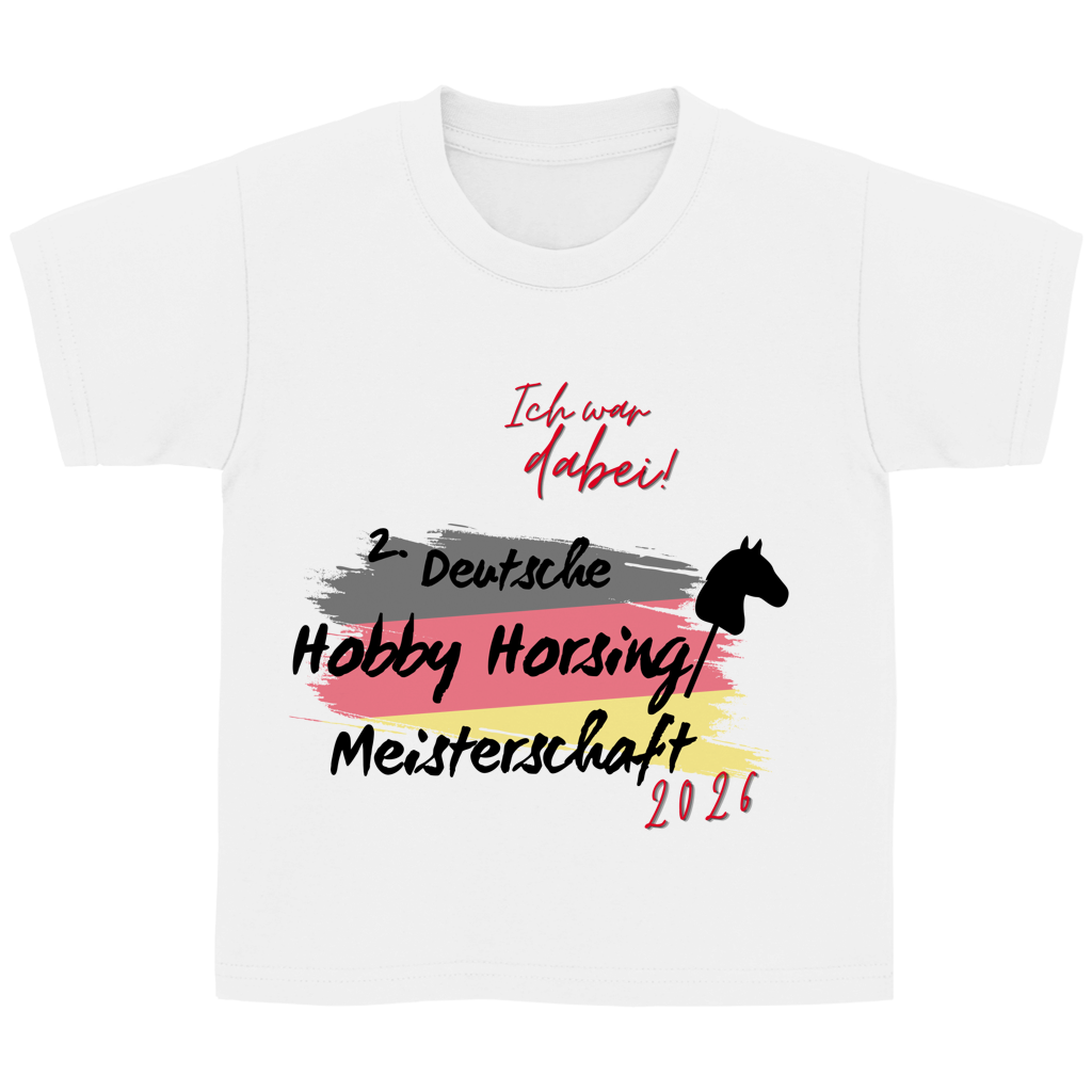 Kinder T-Shirt - Hobby Horsing Meisterschaft 2026