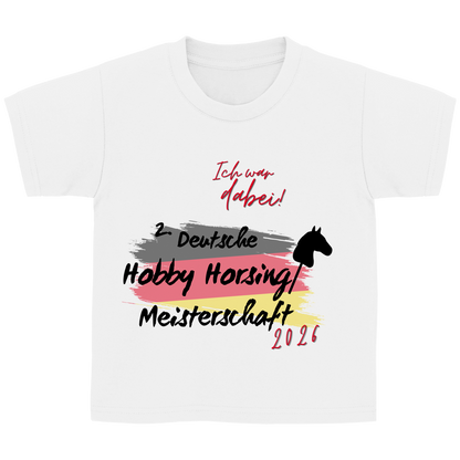 Kinder T-Shirt - Hobby Horsing Meisterschaft 2026
