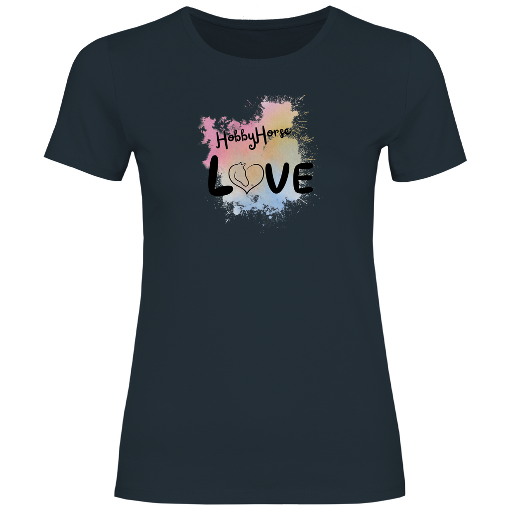 Junge Damen T-Shirt Hobby Horse LOVE