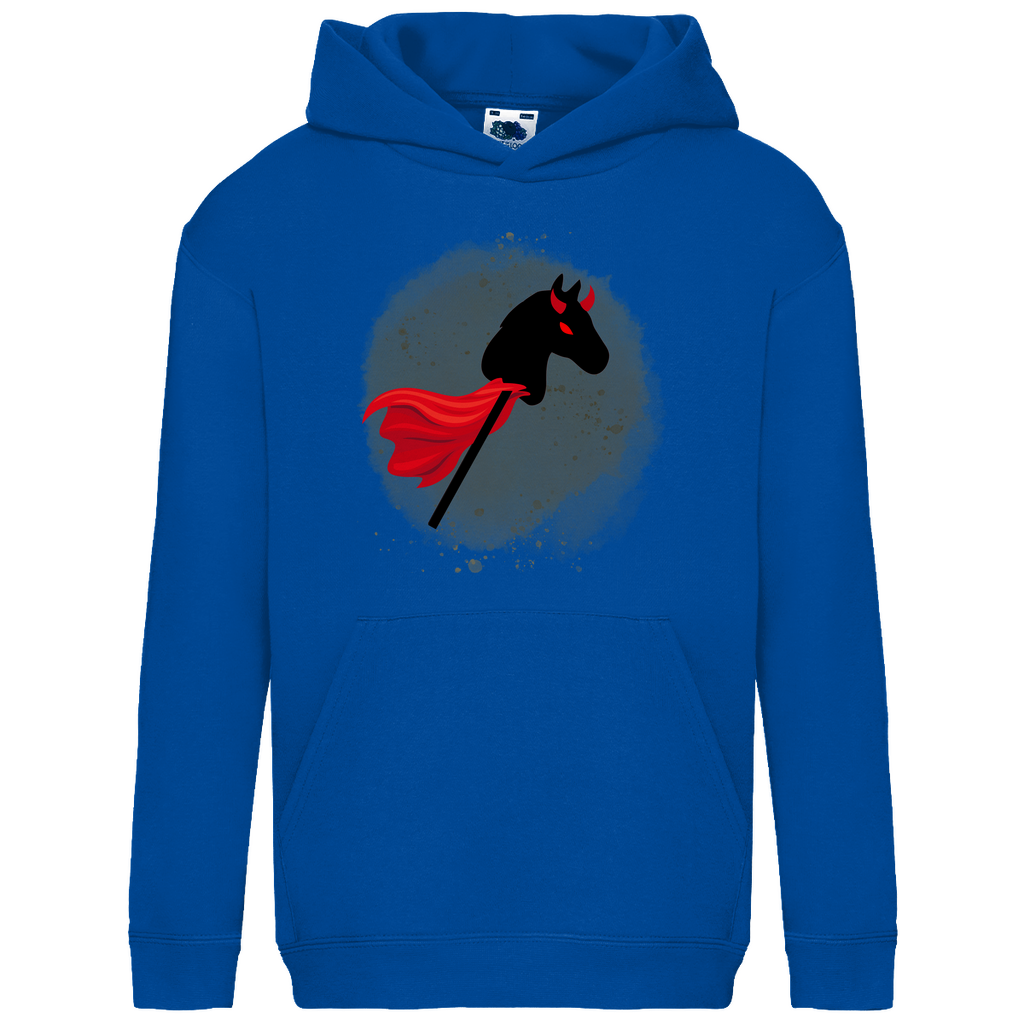 Halloween Hobby Horse Kinder Hoodie DEVIL