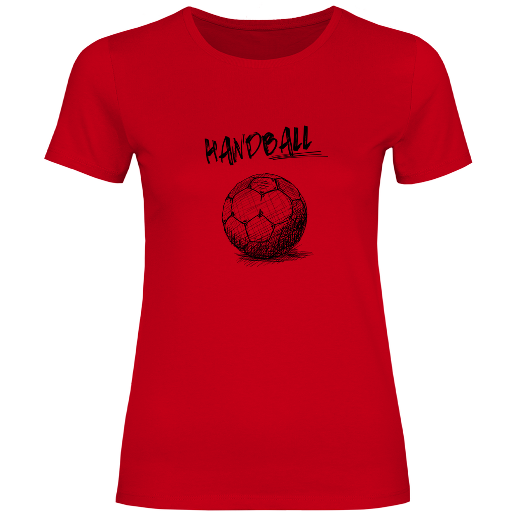 Damen T-Shirt Handball SKRIPT