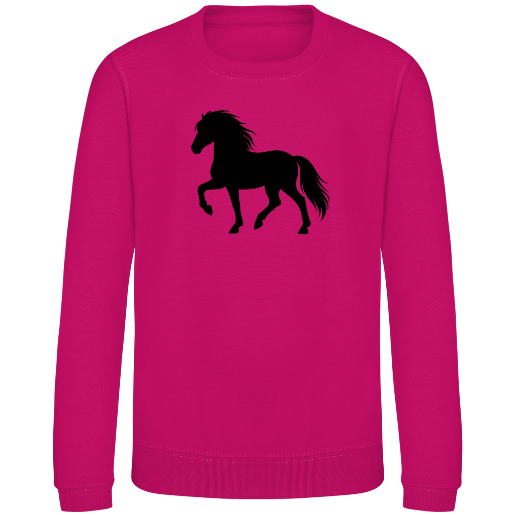 Islandpferde  Kinder Sweatshirt Tölt