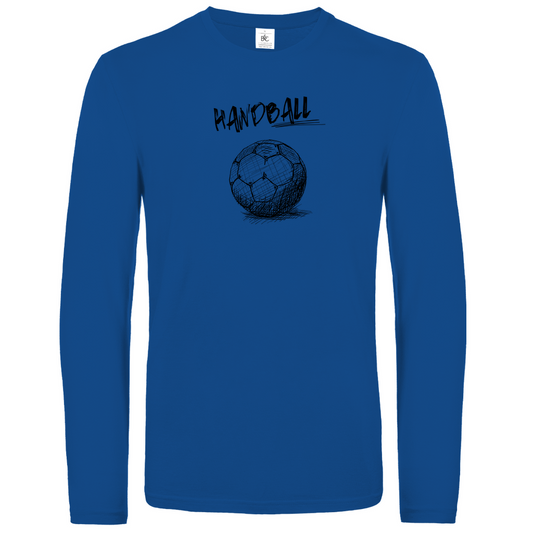 Unisex Langarmshirt Handball SKRIPT