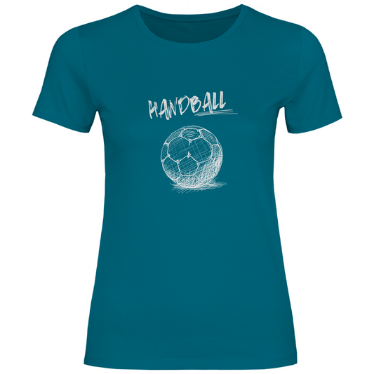 Damen T-Shirt Handball SKRIPT