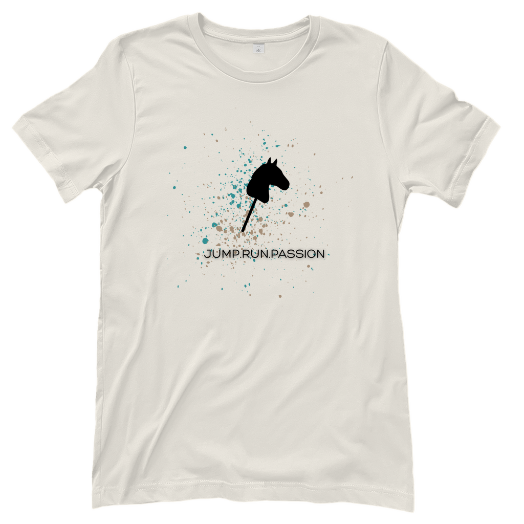 Damen T-Shirt Hobby Horse Jump