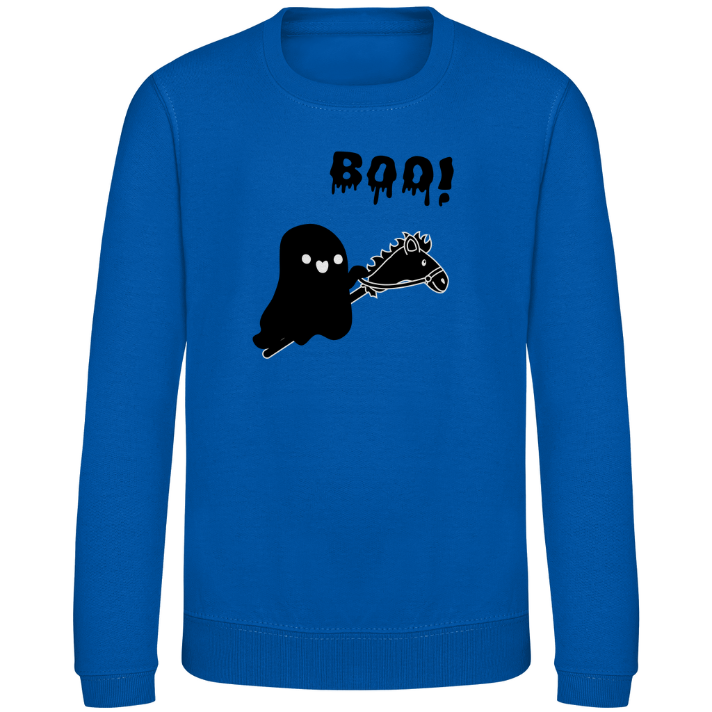 Halloween Hobby Horsing Kinder Sweatshirt BOO