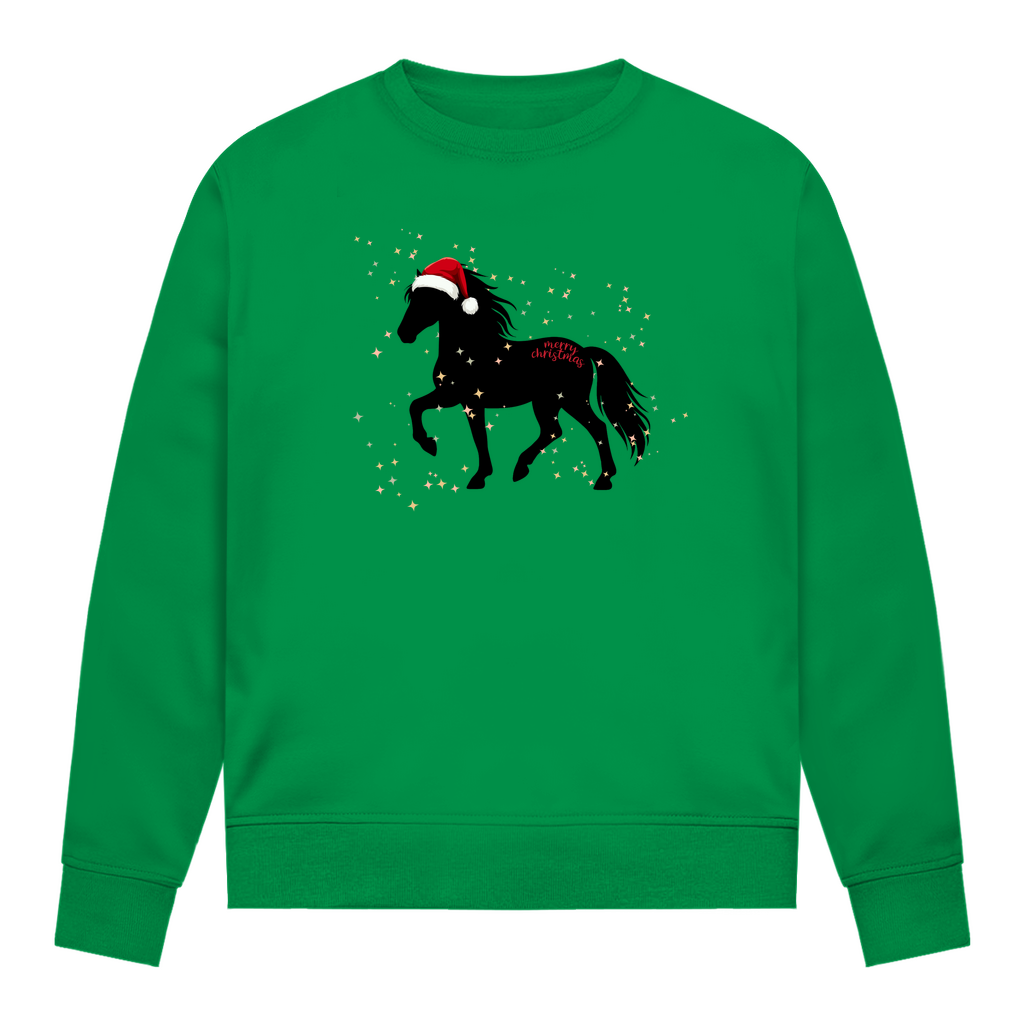 Islandpferde Damen Sweatshirt - Islandpferde Weihnachten