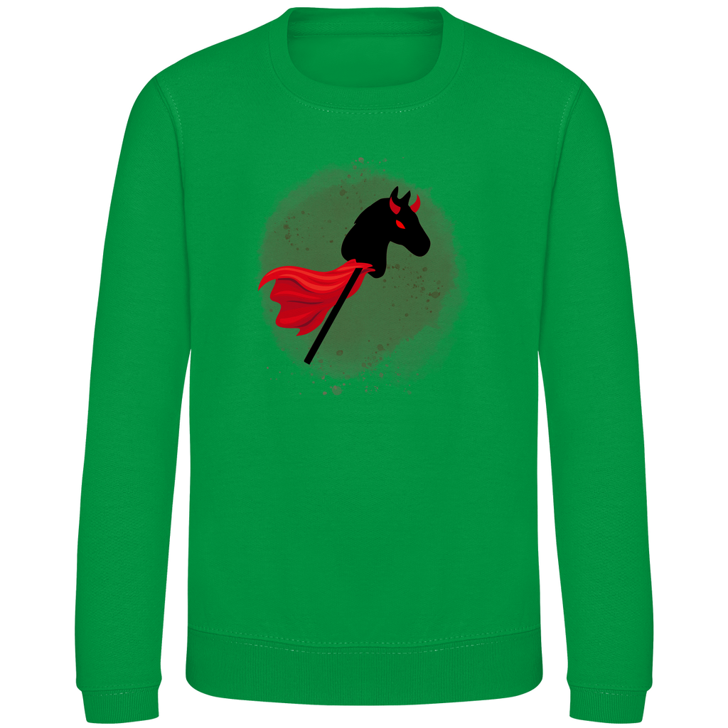 Halloween Hobby Horse Kinder Sweatshirt DEVIL