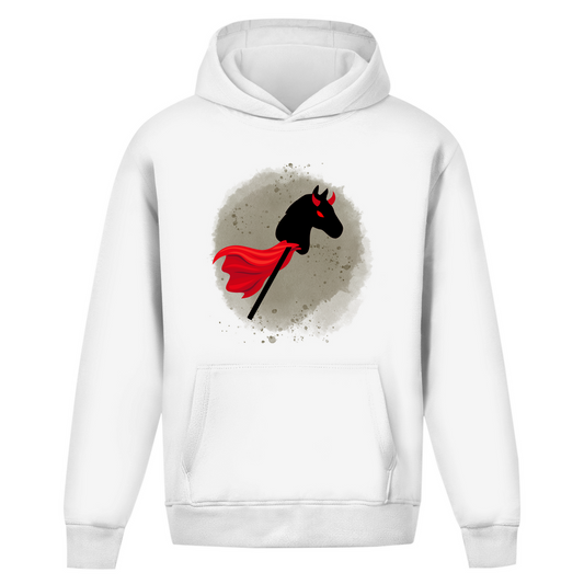 Oversize Halloween Hobby Horsing Hoodie ohne Kordel - Hobby Horse DEVIL