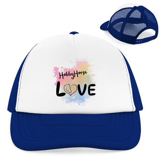 Retro Trucker Cap Hobby Horse LOVE