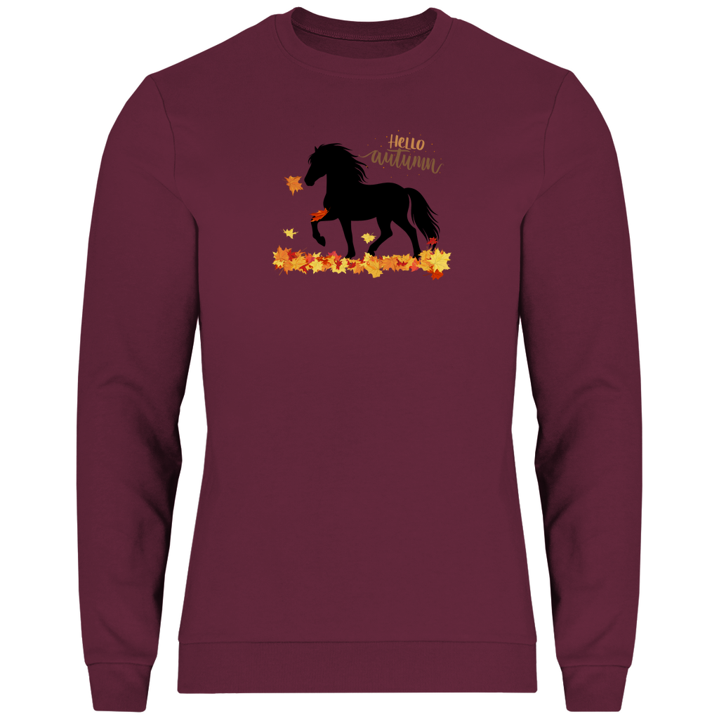 Islandpferde Herren Swaetshirt - Islandpferde Herbst