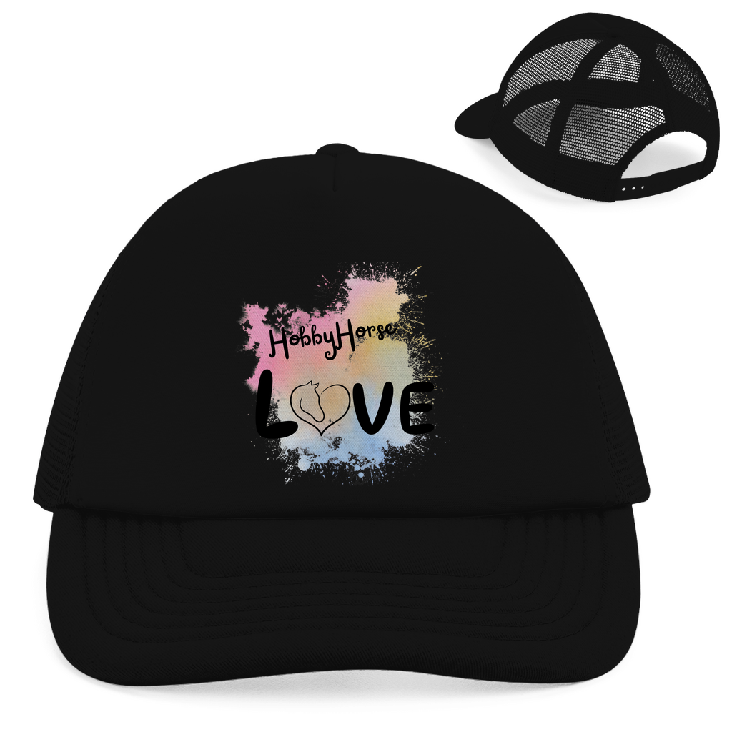 Retro Trucker Cap Hobby Horse LOVE