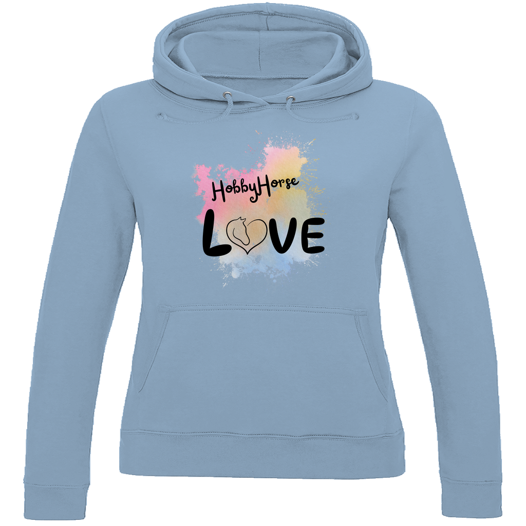 Damen Hoodie Hobby Horse LOVE