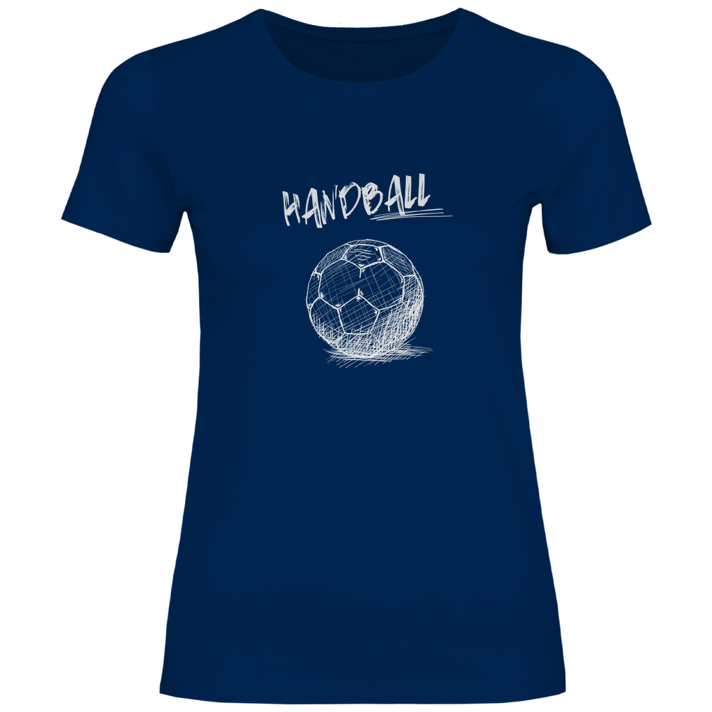 Damen T-Shirt Handball SKRIPT