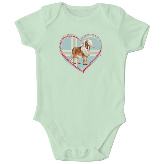 Baby Bio Body kurzarm - ISI HERZ