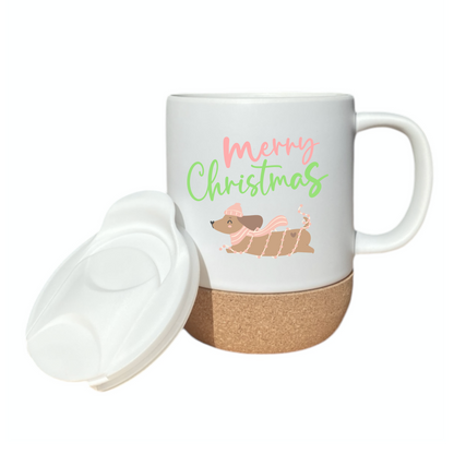 Dackel-Liebe Weihnachten Korktasse