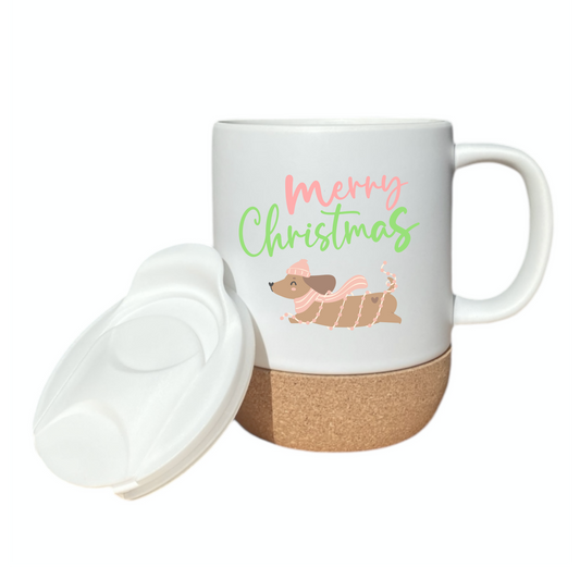 Dackel-Liebe Weihnachten Korktasse