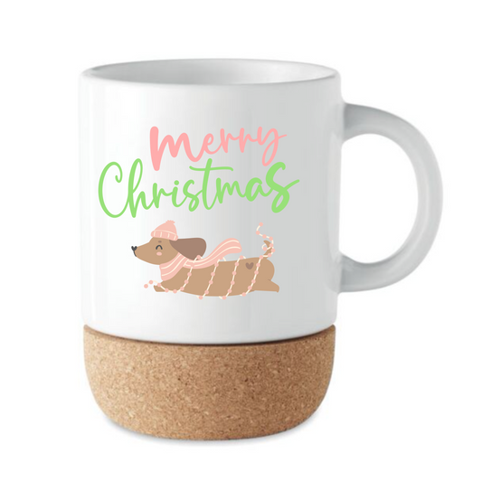 Dackel-Liebe Weihnachten Korktasse