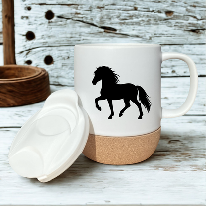 Islandpferd TÖLT Korktasse