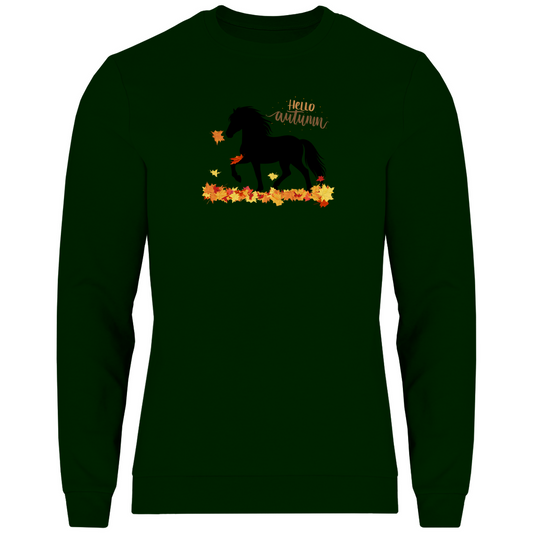 Islandpferde Herren Swaetshirt - Islandpferde Herbst