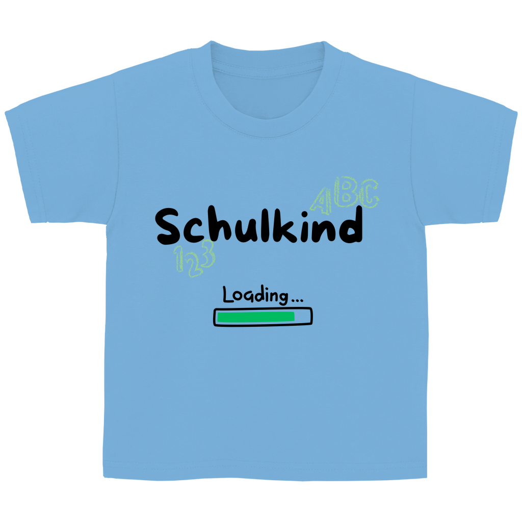 Kinder T-Shirt zur Einschulung - SCHULKIND LOADING