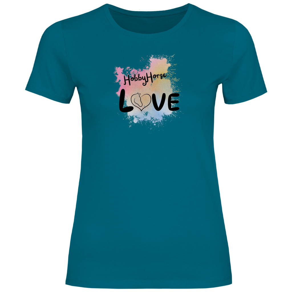 Junge Damen T-Shirt Hobby Horse LOVE