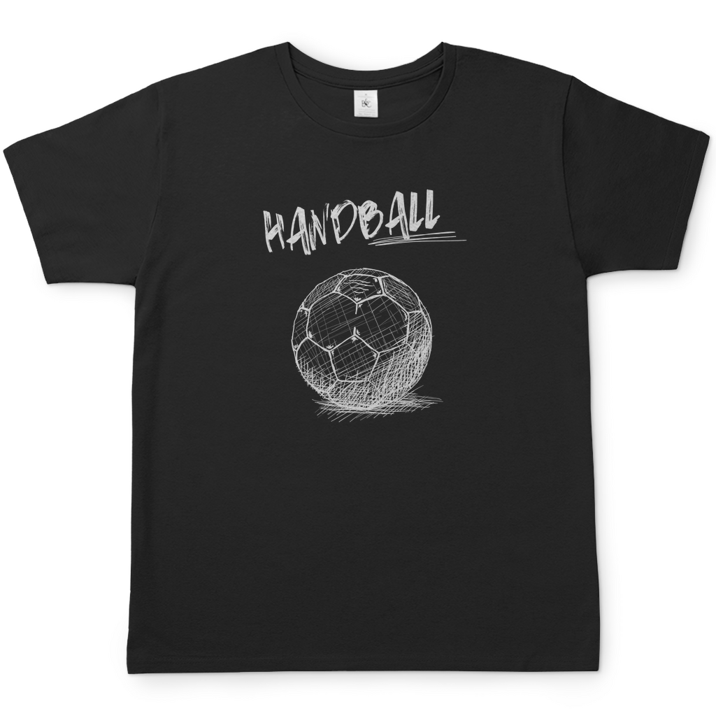 Herren/ Unisex T-Shirt Handball SKRIPT