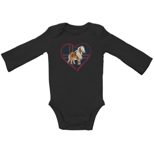 Baby Bio Bodysuite Langarm - ISI HERZ