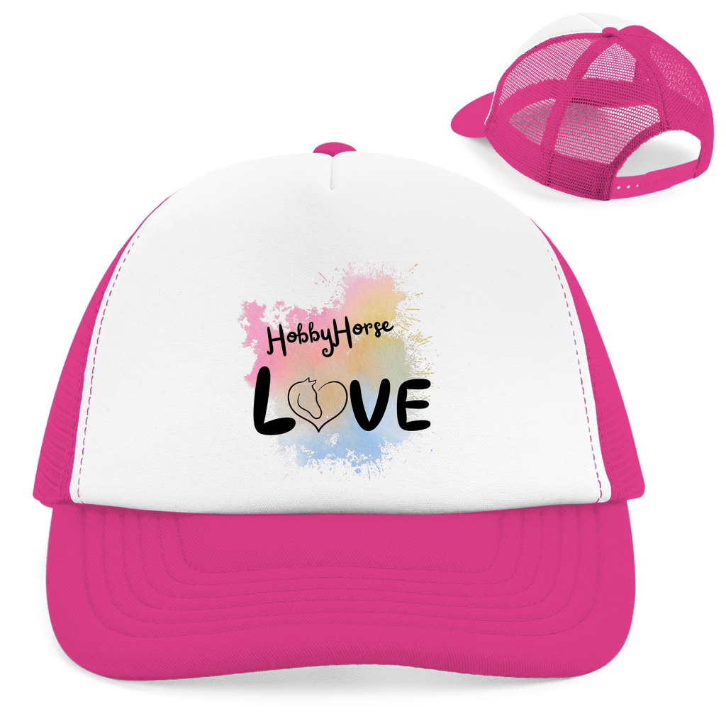 Retro Trucker Cap Hobby Horse LOVE