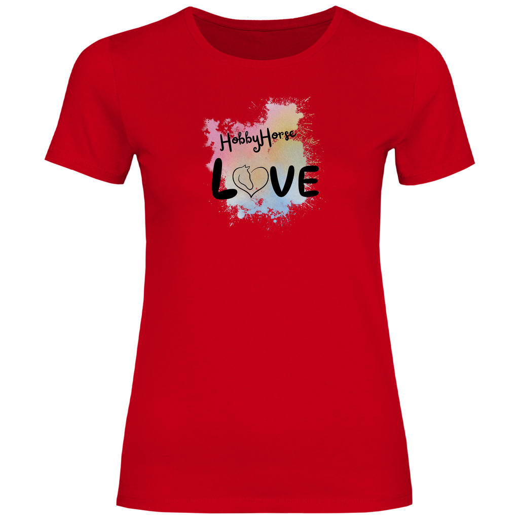 Junge Damen T-Shirt Hobby Horse LOVE