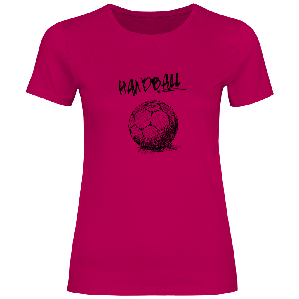 Damen T-Shirt Handball SKRIPT