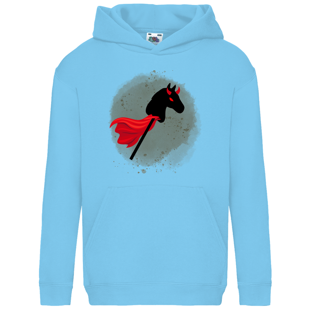 Halloween Hobby Horse Kinder Hoodie DEVIL